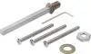 Afbeelding HOPPE montageset voor vh garnituren knop/kruk snelstift MONTAGESET GRT SST