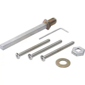 Afbeelding HOPPE montageset voor vh garnituren knop/kruk snelstift MONTAGESET GRT SST