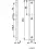 Afbeelding HOPPE veiligheidsschild recht smal 2276