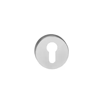 Rozet rond 55 mm met profielcilindergat rvs geborsteld 0035.352217