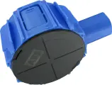 ABB inbouwdoos 40/50mm blauw