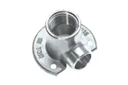 Vernik. soldeer muurplaat  1/2x15mm