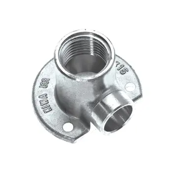 Vernik. soldeer muurplaat  1/2x15mm