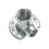 Vernik. soldeer muurplaat  1/2x15mm