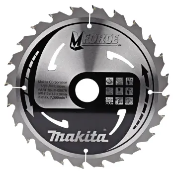 Afbeelding Makita zaagb mforce 210x30x2,3 24t15g B-08078