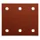 Afbeelding Makita schuurvel k120 114x102 red P-33124