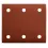 Afbeelding Makita schuurvel k240 114x102 red P-33152