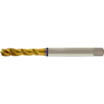 Afbeelding FORUM machinetap din 371/376 voor blinde gaten, tin-gecoat