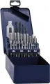 Afbeelding FORUM handtappenset, metrisch m3-m12, blank, 29-dlg.