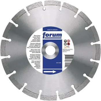 Afbeelding FORUM diamant-doorslijpschijf, lasergelast, met hoge diamantconcentratie