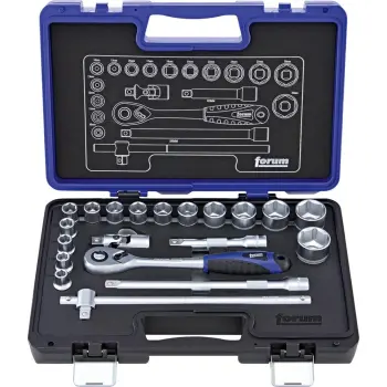 Afbeelding FORUM dopsleutelset 1/2" 20-delig
