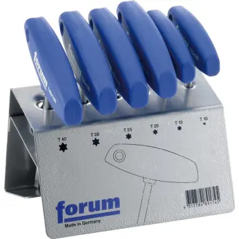 Afbeelding FORUM schroevendraaierset voor binnen-torx®-schroeven met t-greep