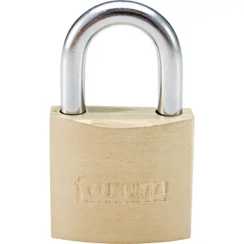 Afbeelding FORUM messing hangslot