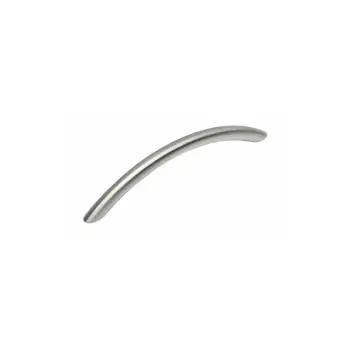 Meubelgreep Gebogen 142 mm nikkel mat 0019.875041