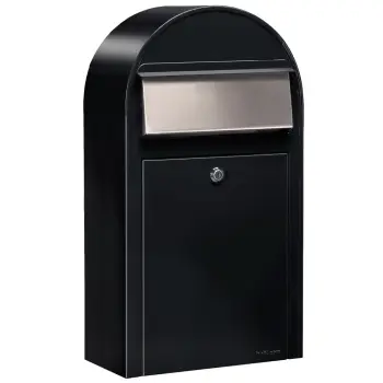 Bobi Grande S RAL + i | RAL 9005 zwart struktuur + RVS klep