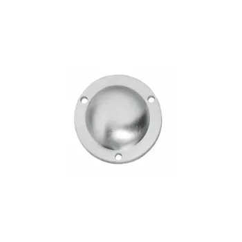 Afdekplaatje tbv voordeurknop chroom mat 0017.397500