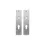 Afbeelding GPF bouwbeslag schild, rvs geborsteld 1100.16 PC55