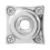 Afbeelding GPF bouwbeslag rozet, rvs gepolijst 1100.49