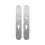 Afbeelding GPF bouwbeslag schild, rvs geborsteld 1100.22 PC55