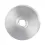 GPF ronde click rozet 63x8mm     rvs