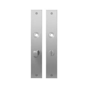 Afbeelding GPF bouwbeslag schild, rvs geborsteld 1100.27 WC63/8 normaal
