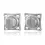 Afbeelding GPF bouwbeslag toiletgarnituur, rvs geborsteld 0903.09