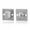 Afbeelding GPF bouwbeslag toiletgarnituur, rvs geborsteld 0910.08