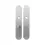 Afbeelding GPF bouwbeslag schild, rvs geborsteld 1100.20 WC57/5 normaal