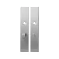 Afbeelding GPF bouwbeslag schild, rvs geborsteld 1100.25 WC57/5 normaal