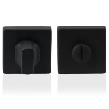 Afbeelding GPF bouwbeslag toiletgarnituur, zwart 8910.02