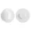 Afbeelding GPF bouwbeslag toiletgarnituur, wit 8910.40