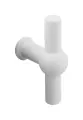 Afbeelding GPF bouwbeslag meubelknop, wit 8510.40