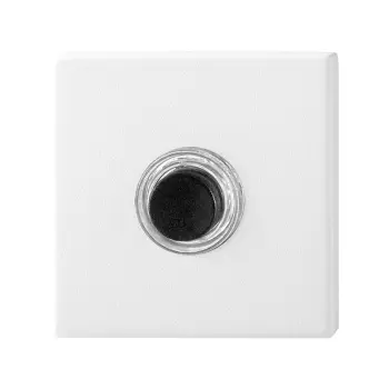 Afbeelding GPF bouwbeslag beldrukker, wit 8826.42