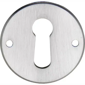 Wb sleutelrozet rond 30mm matnikkel