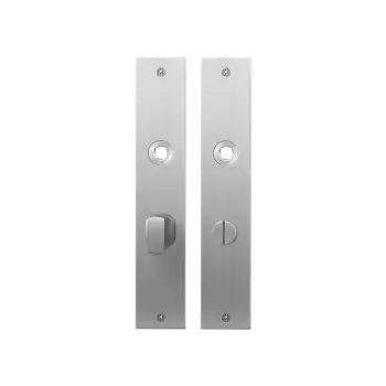 Afbeelding GPF bouwbeslag schild, rvs geborsteld 1100.26 WC63/8 groot