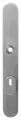 Afbeelding GPF bouwbeslag veiligheidsschild, rvs geborsteld 9028.92