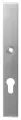 Afbeelding GPF bouwbeslag veiligheidsschild, rvs geborsteld 9138.72