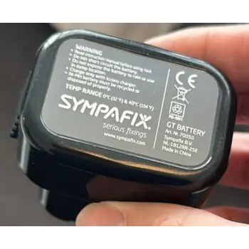 Afbeelding Sympafix schiethamer toebehoren Accu GT/4C-GT/3C