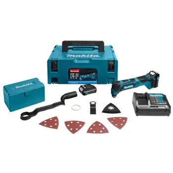 Afbeelding Makita 10,8 v multitool TM30DSAJX4