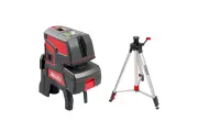 Afbeelding LEVELFIX kruislaser met groene straal CL202G SET