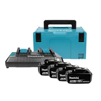Afbeelding Makita startset dc18rd/4xbl1850b 197626-8