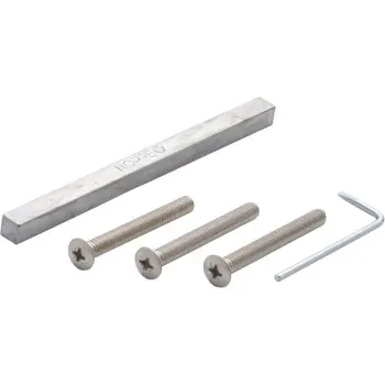 Afbeelding HOPPE montageset voor vh garnituren kruk/kruk snelstift MONTAGESET GRT SST