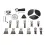 Afbeelding Fein accessoireset starlockmax binnenafwerking 35222967120