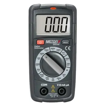 Afbeelding METOFIX multimeter digitaal EM300
