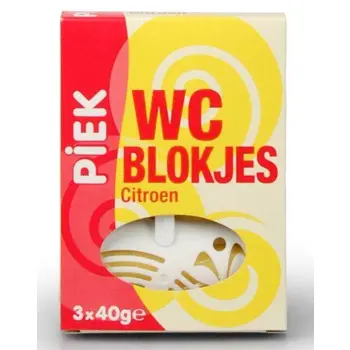 Piek wc-blokjes citroen 40gr