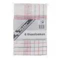 Theedoek hollands ruit 70x70cm