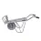 Afbeelding Matador steenkruiwagen wide body M-230-CT WB UNIPRO