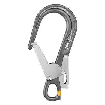 Petzl MGO OPEN Steigerpijphaak Aluminium - MGOO60