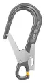 Petzl MGO OPEN Steigerpijphaak Aluminium - MGOO60