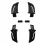 KASK lamp clips zwart